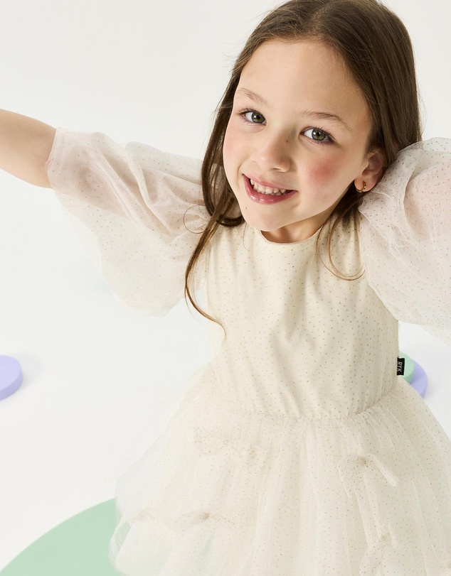 Rock Your Kid - Christmas Bow Bow Dress - Kids