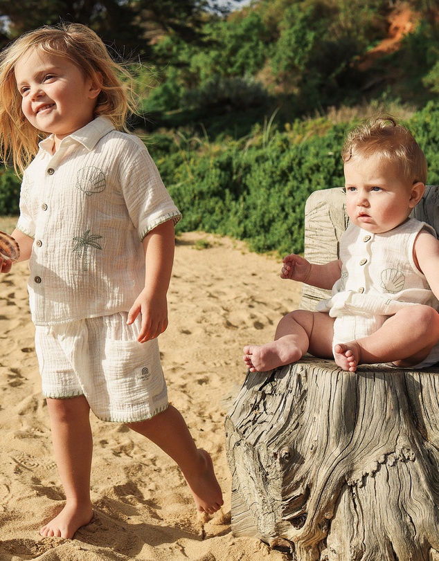 Kynd Baby - Woven Short in Pristine