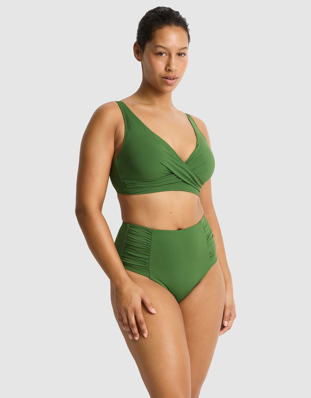 Sea Level Australia - Essentials Edit High Waist Gathered Side Pant