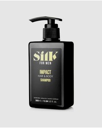 Silk Oil of Morocco - Silk For Men Hair and Body Shampoo - Impact