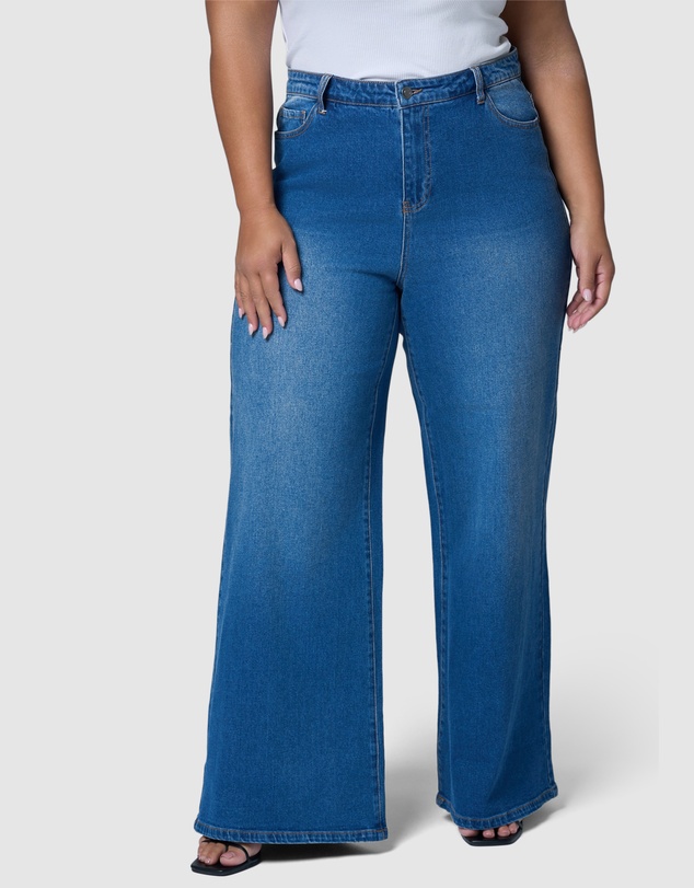 Indigo Tonic - Storm Wide Leg Jean
