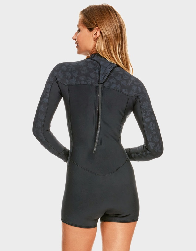 Roxy - Womens 2mm Swell Series Long Sleeve Back Zip Springsuit