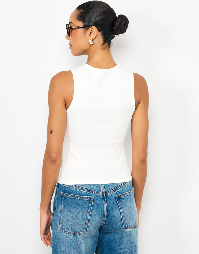 AERE - Hailey V-Neck Tank