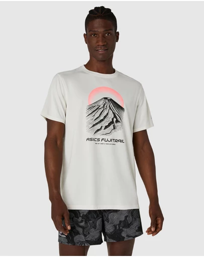 ASICS - Fujitrail Logo Short Sleeve Top - Men's