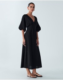ST MRLO - Palm Midi Dress