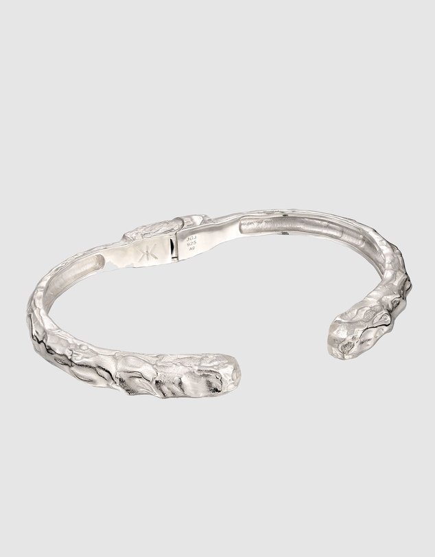 Kuzzoi - Molten Cuff Bracelet in 925 Silver