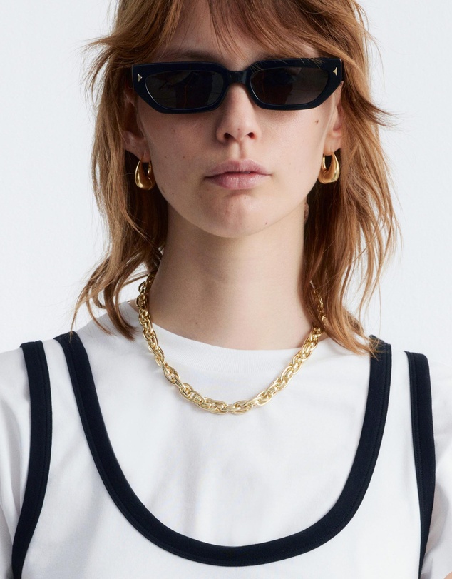 & Other Stories - Contrast-Trim Tank Top