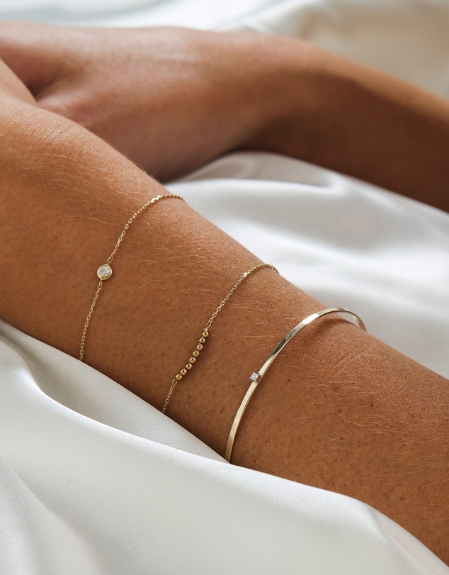 Luna Rae - Solid Gold - Align Bracelet