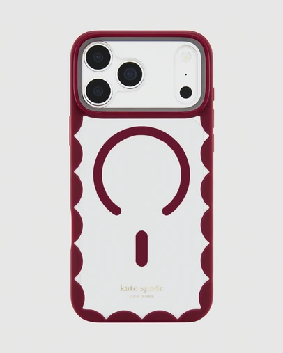 Kate Spade - Kate Spade Rhubarb Jam MagSafe Case for iPhone 18 Pro / 17 Pro