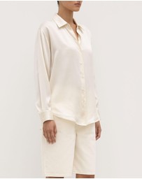 Assembly Label - Pippa Silk Long Sleeve Shirt