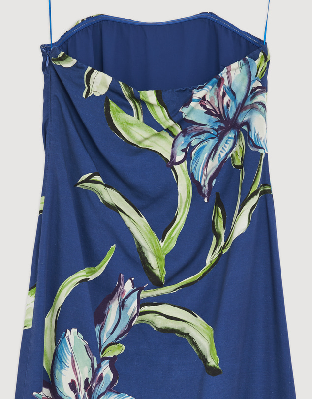Revibe - Repaired AERE Allona Strapless Maxi Dress - AU 10