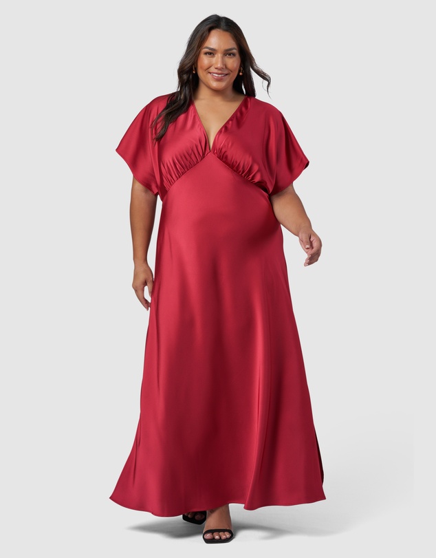 Pink Dusk by Curve Project - Want It All Maxi Dress