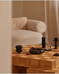 Black Blaze - Halo Tray - Black Silver