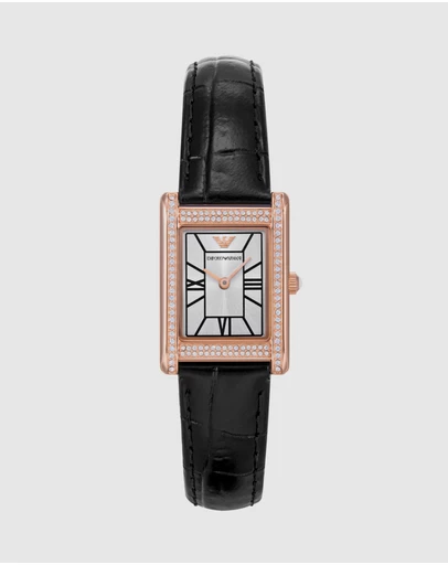 Emporio Armani - Black Analogue Watch