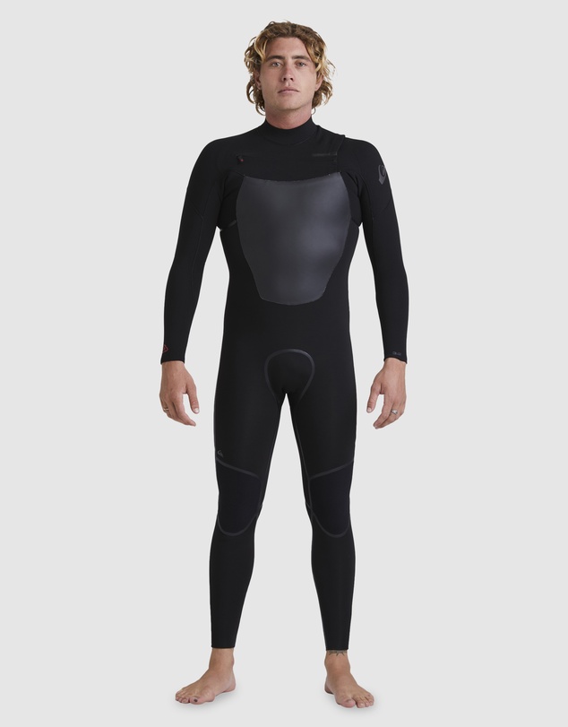 Quiksilver - Mens 3/2mm Marathon Sessions 2022 Chest Zip Wetsuit