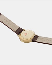 Mondaine - Mondaine Doppio Brown Leather 33mm Watch