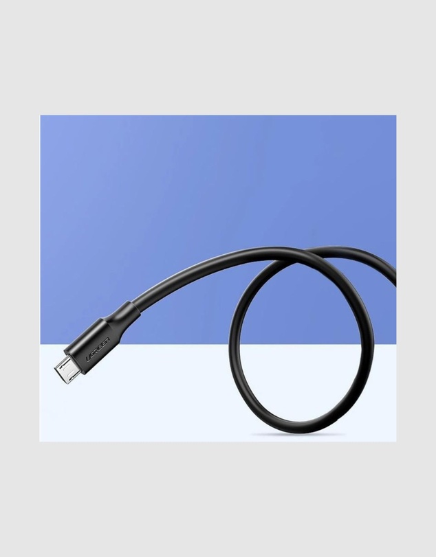 Ugreen - UGreen USB 2.0 Male to Micro USB Data Cable 0.5M 480Mbps Black