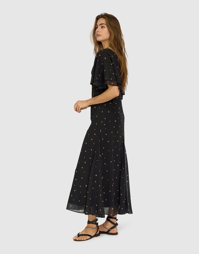 Belle & Bloom - Say You Will Godet Maxi Dress