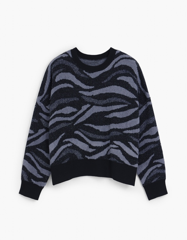 Desigual - Animal print sweater