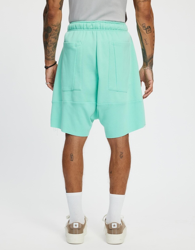 Surrounded By Ghosts - The Andesine Low Crotch Fleece Drawstring Shorts