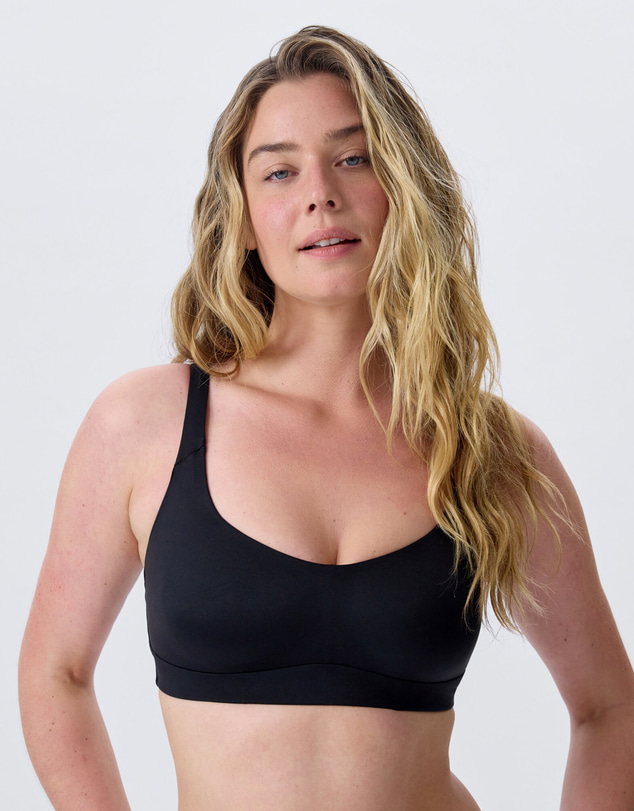 Bras N Things - Body Bliss 3.0 Full Cup Wirefree Crop Bra - Black