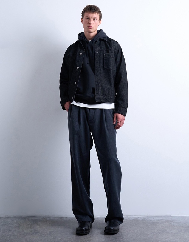 Topman - Heavyweight Oversized Fit Hoodie