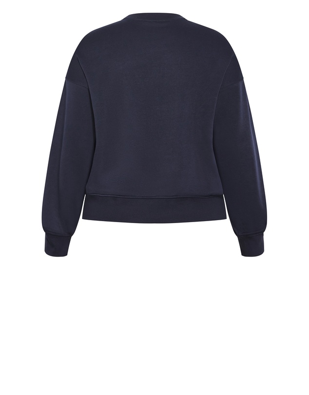 City Chic - Brooklyn Crew Neck Sweatshirt