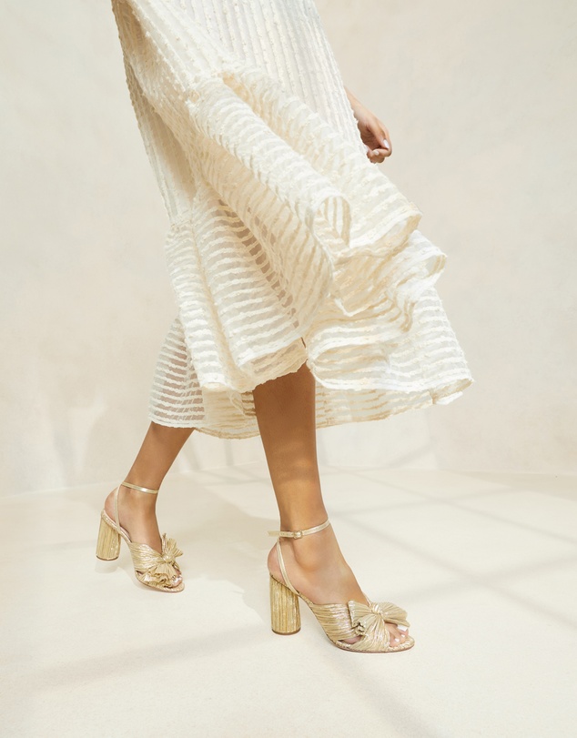 Loeffler Randall - Camellia Knot Mules with Ankle Strap