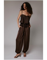 Bardot - Nikola Satin Balloon Pant