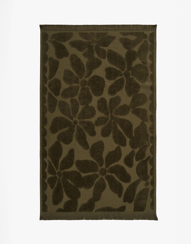 Aura Home - Palma Fringe Bath Towel Set