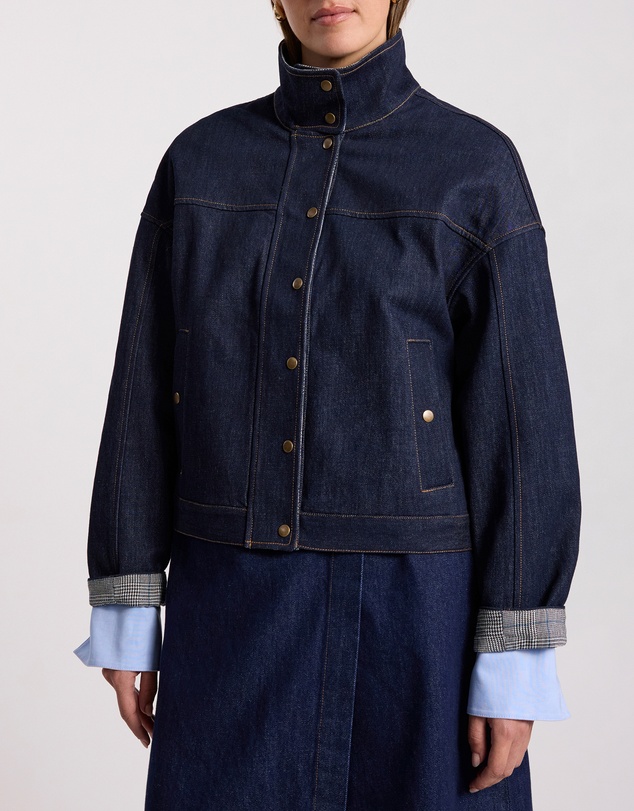 David Lawrence - Shay Crop Denim Jacket