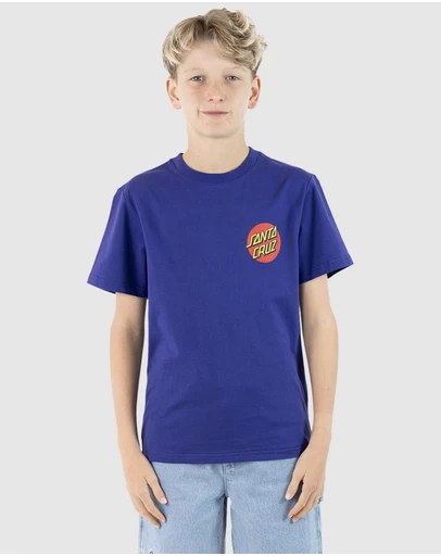 Santa Cruz - Classic Dot Chest Tee - Teens