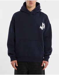 Nena & Pasadena - Fray Motion Box Fit Hoodie