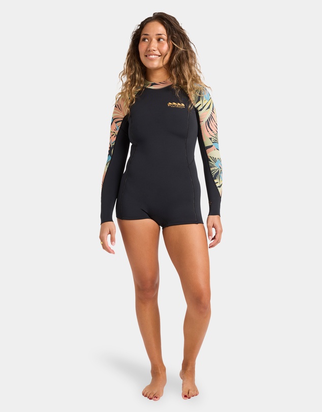 Billabong - Womens 2/2Mm Spring Fever Natural Long Sleeve Springsuit