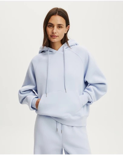 Cotton On Body Active - Plush Essential Raglan Hoodie