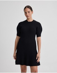 Oxford - Florence Knitted Pleat Dress