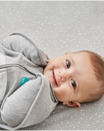 Love to Dream - Swaddle Up 3.5 TOG Quilted Stretch Cotton Moonlight in White