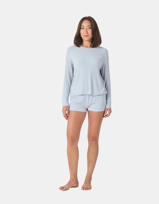 Gingerlilly - Lombardy Rib Long Sleeve Top