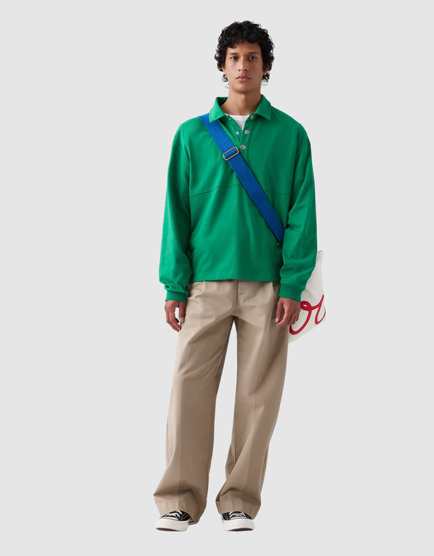 GAP - GAP x Malbon Pleated Barrel Pants