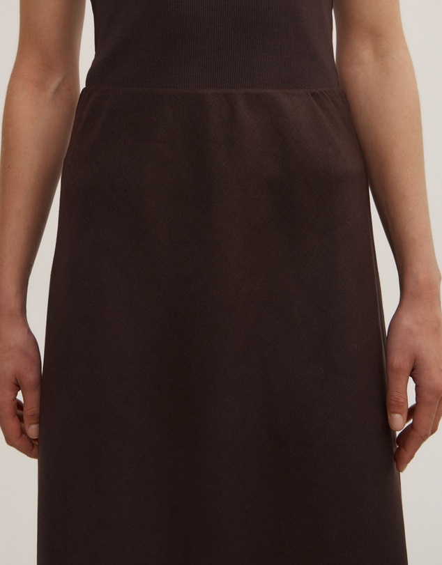 Witchery - Linen Lace Midi Skirt