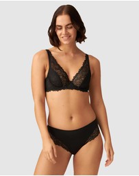 Naturana - The Friday Sheer Recycled Lace Underwire Bra