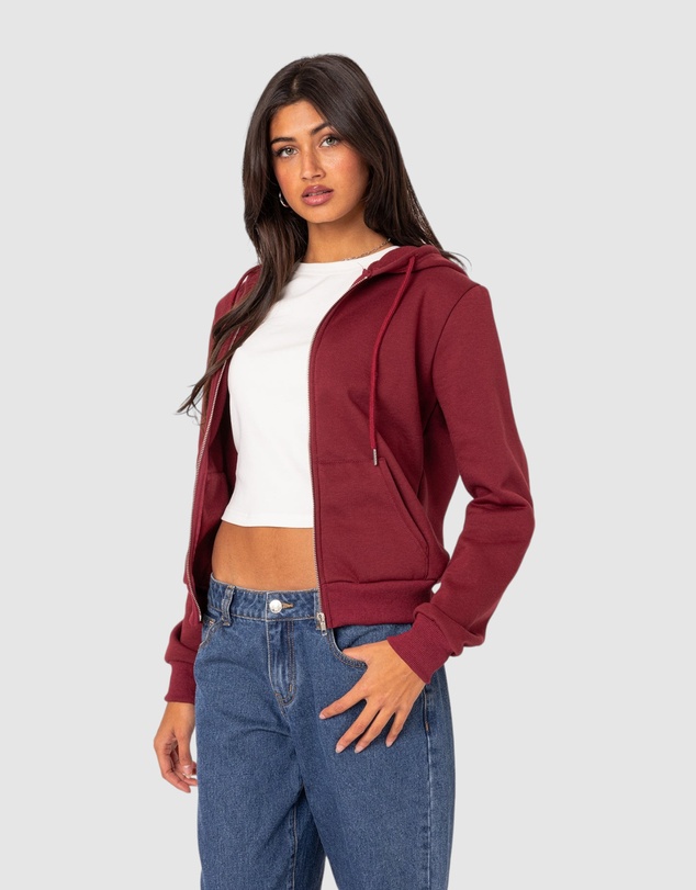 EDIKTED - Avery Zip Up Hoodie