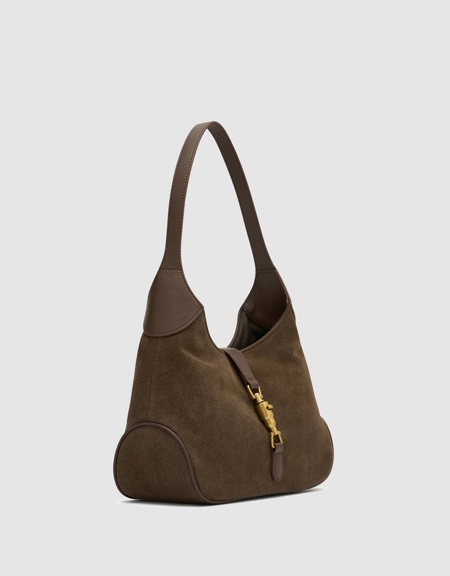 Nakedvice - The Amber Cocoa Suede Bag