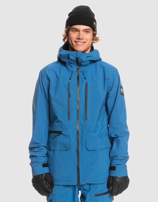 Quiksilver - Mens S Carlson Stretch Quest Technical Snow Jacket