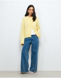 AERE - Isla Merino Wool Relaxed Cardigan