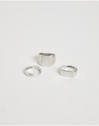 Standard - Ring 3 Pack in Silver