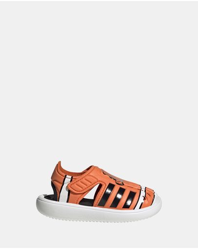 Orange/Black/White