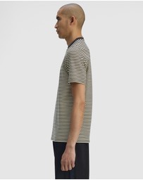 Fred Perry - Fine Stripe Heavy Weight T-Shirt