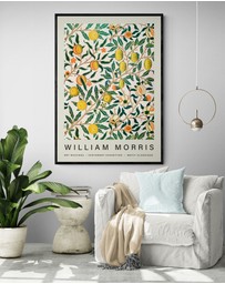 Inka Arthouse - Fruit Pattern by William Morris Art Print