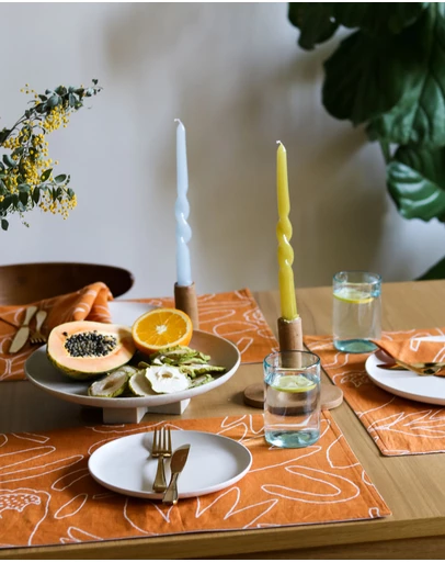 Mosey Me - Twisted Dinner Candle Set of 2